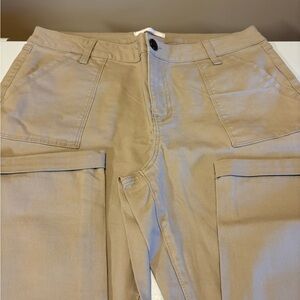 Men's Tan Cargo Pants